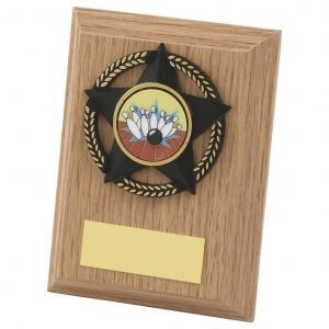 Ten Pin Bowling Plaque