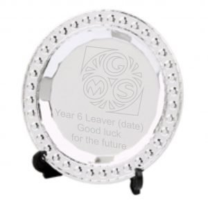 School Leaver Silver Plated Salver
