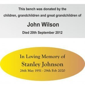 Memorial Plates